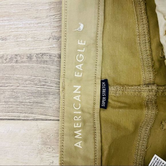 American Eagle | “Super Stretch” Khaki Utility Skinnies - Picture 2 of 11